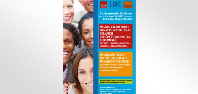 Ibn Khaldoun University poster