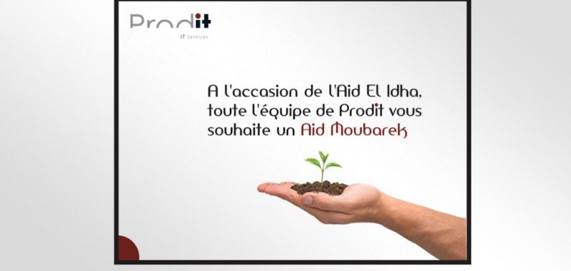 Conception Voeux de l’Aid pour Prodit