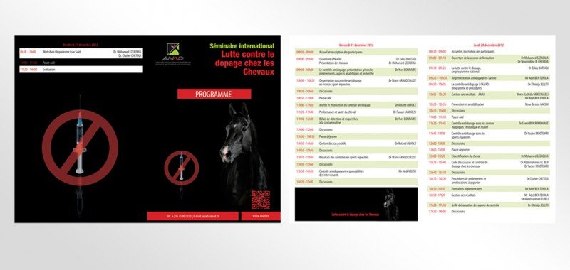 Anti-doping in horses" leaflet