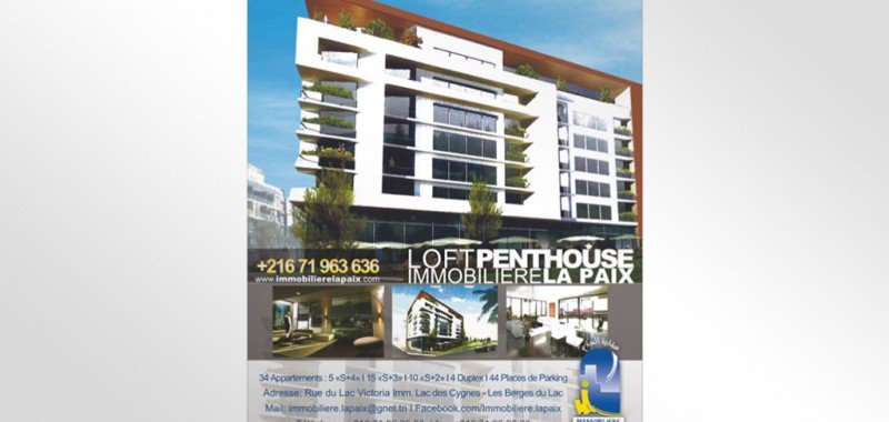 Immobilière la Paix poster