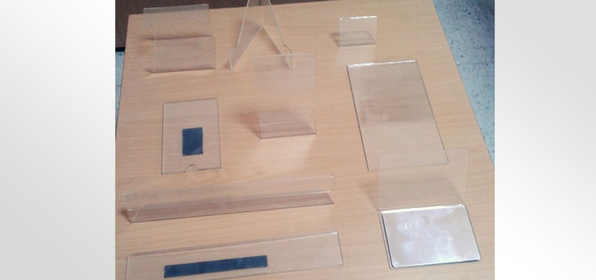 Présentoir en plexiglas pour Digital Home