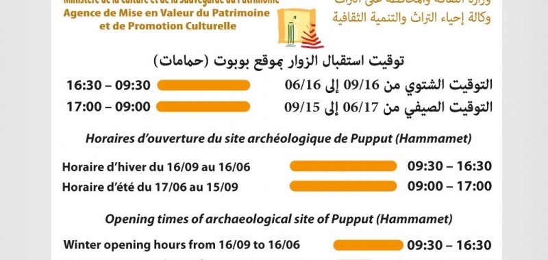 Signalétique temps de travail