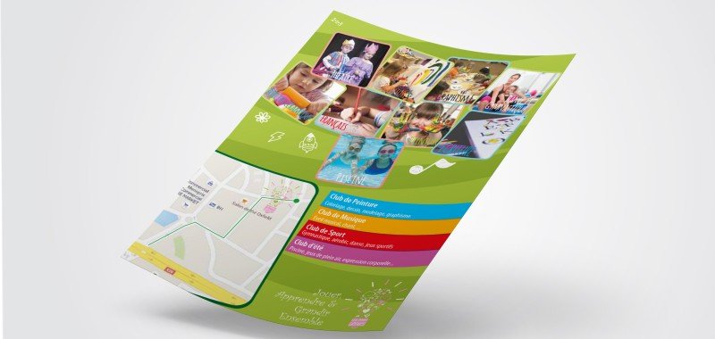 Flyer Jardin d'enfants Les Petits Genies