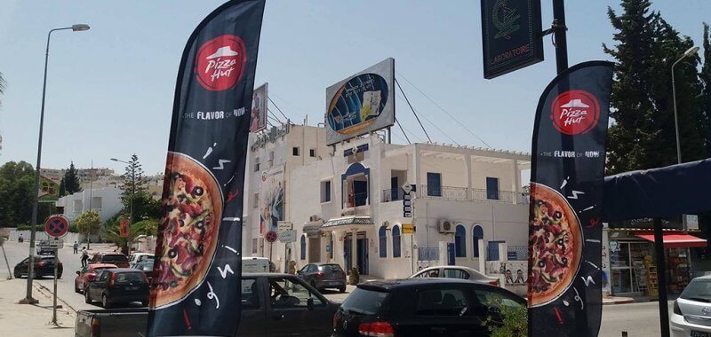 Flag Pizza Hut