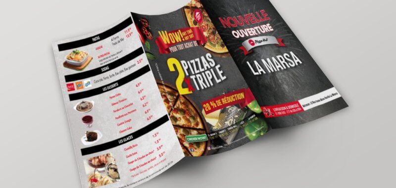 Brochure Pizza Hut La Marsa