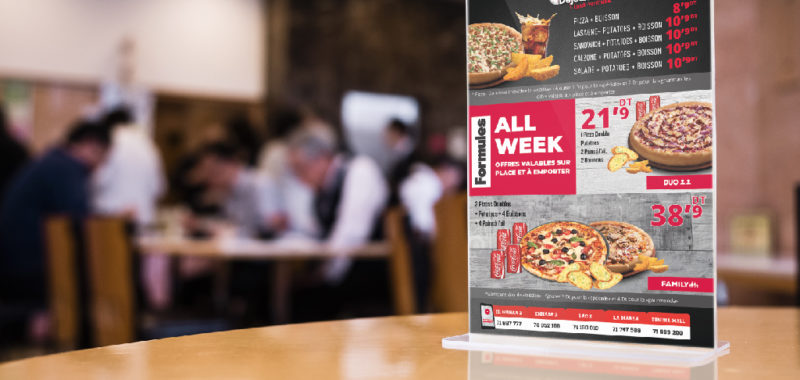 Design and printing Support Menu All Week