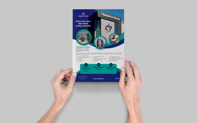 Magazine insert for Clinique Le Bardo