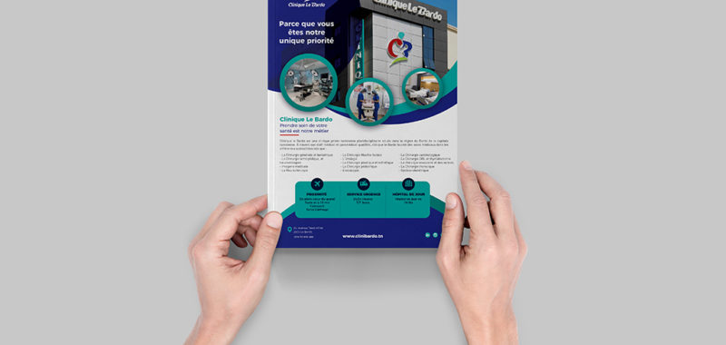 Magazine insert for Clinique Le Bardo