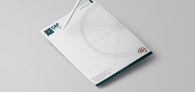 CAP letterhead design