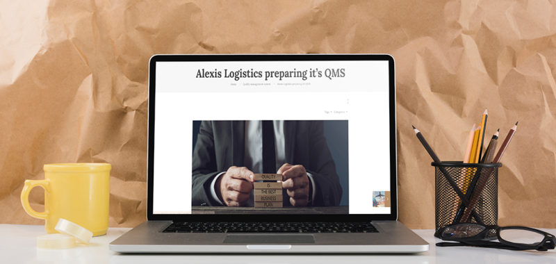 website content creation for Alexis logistics