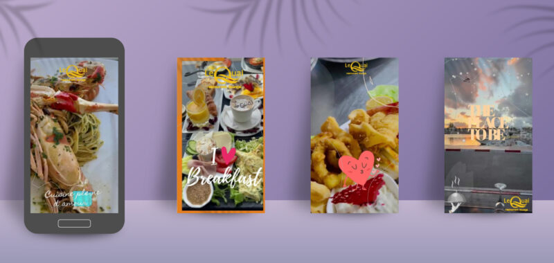 Conception de Reels pour un restaurant