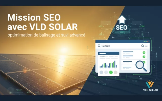 SEO mission with VLD SOLAR: tagging optimization and advanced monitoring