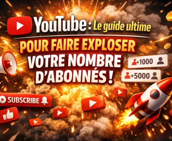 YouTube : Le guide ultime pour faire exploser votre nombre d'abonnés