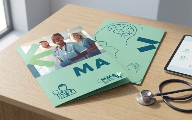 Brochure Institutionnelle MMA : Conception, Rédaction et Impression d’un Support de Prestige